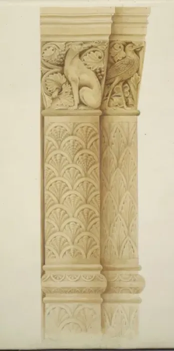 Framed Print : Designs for the Natural History Museum, by Alfred Waterhouse Framed Print : Designs for the Natural History Museum, by Alfred Waterhouse