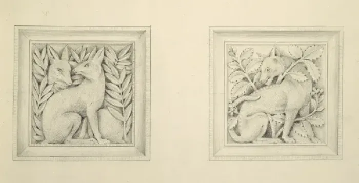 Framed Print : Designs for the Natural History Museum, by Alfred Waterhouse Framed Print : Designs for the Natural History Museum, by Alfred Waterhouse