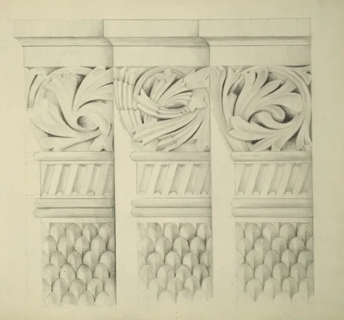 Framed Print : Designs for the Natural History Museum, by Alfred Waterhouse Framed Print : Designs for the Natural History Museum, by Alfred Waterhouse