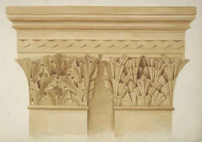 Framed Print : Designs for the Natural History Museum, by Alfred Waterhouse Framed Print : Designs for the Natural History Museum, by Alfred Waterhouse