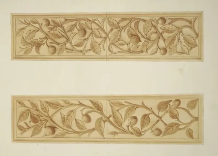 Framed Print : Designs for the Natural History Museum, by Alfred Waterhouse Framed Print : Designs for the Natural History Museum, by Alfred Waterhouse