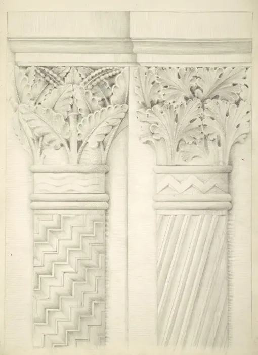 Framed Print : Designs for the Natural History Museum, by Alfred Waterhouse