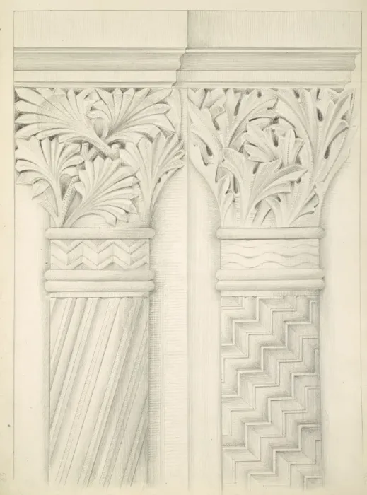 Framed Print : Designs for the Natural History Museum, by Alfred Waterhouse Framed Print : Designs for the Natural History Museum, by Alfred Waterhouse