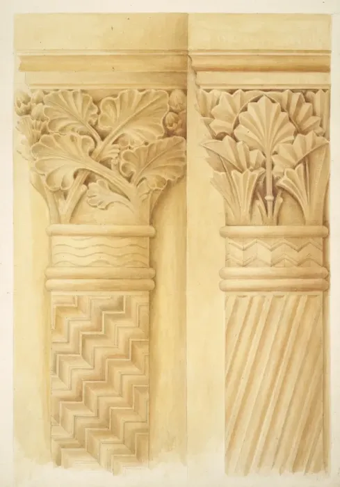 Framed Print : Designs for the Natural History Museum, by Alfred Waterhouse Framed Print : Designs for the Natural History Museum, by Alfred Waterhouse