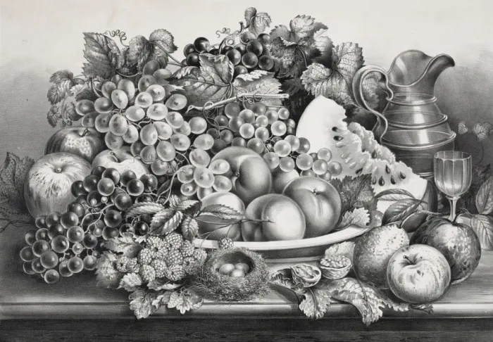 Framed Print : A Dessert of fruit Framed Print : A Dessert of fruit