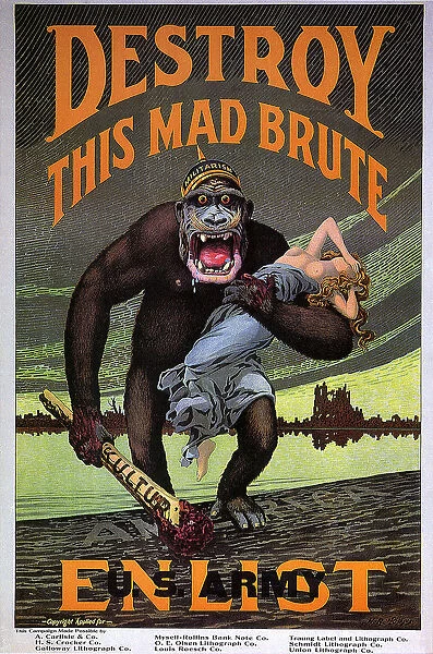 Destroy This Mad Brute Date: 1917