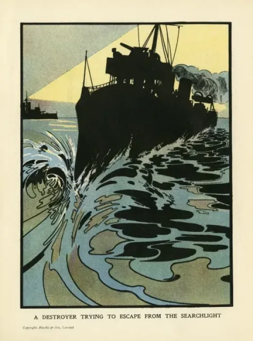 Framed Print : Destroyer at Speed Framed Print : Destroyer at Speed