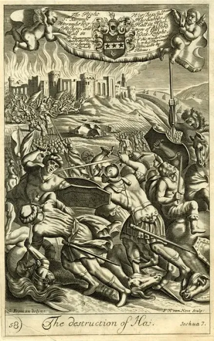 Framed Print : The destruction of Hai (Ai, Canaan) Framed Print : The destruction of Hai (Ai, Canaan)