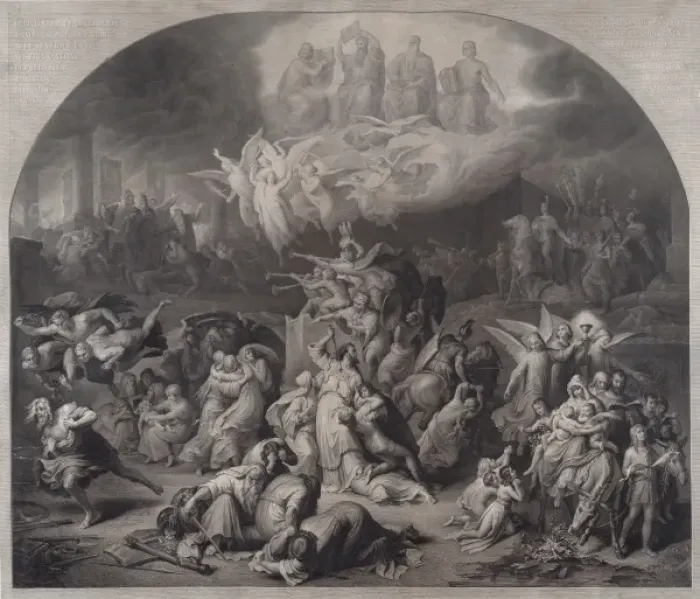 Framed Print : Destruction of Jerusalem Framed Print : Destruction of Jerusalem