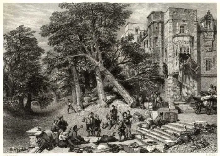 Framed Print : Destruction of Property Framed Print : Destruction of Property