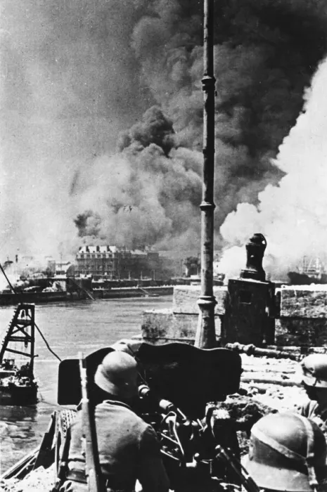 Framed Print : Destruction of Rouen WWII Framed Print : Destruction of Rouen WWII
