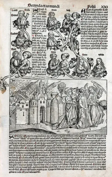 Framed Print : Destruction of Sodom and Gamorrah