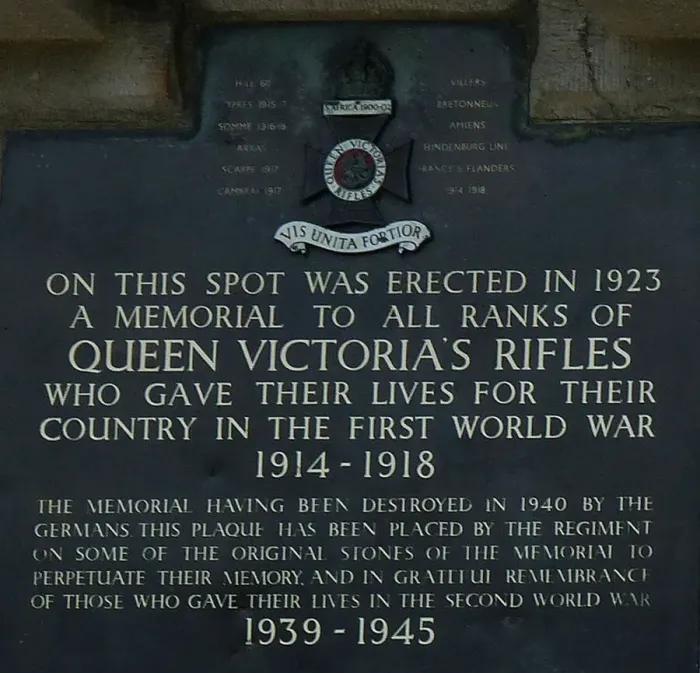Framed Print : Detail, Queen Victoria Rifles Memorial, Hill 60 Framed Print : Detail, Queen Victoria Rifles Memorial, Hill 60