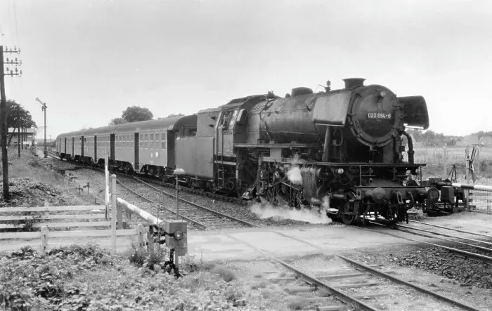 Framed Print : Deutsche Bundesbahn steam locomotive 023 094-6 Framed Print : Deutsche Bundesbahn steam locomotive 023 094-6