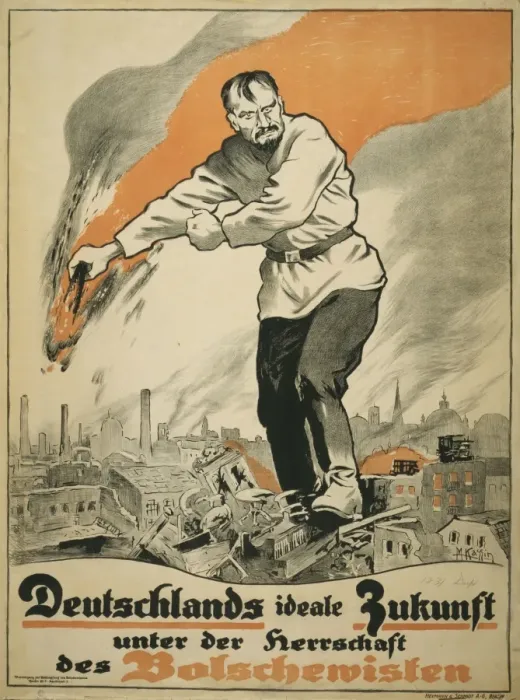 Framed Print : Deutschlands ideale Zukunft unter der Herrschaft des Bolsche Framed Print : Deutschlands ideale Zukunft unter der Herrschaft des Bolsche
