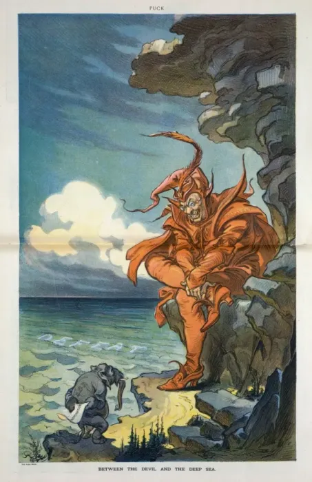 Framed Print : Between the devil and the deep sea Framed Print : Between the devil and the deep sea