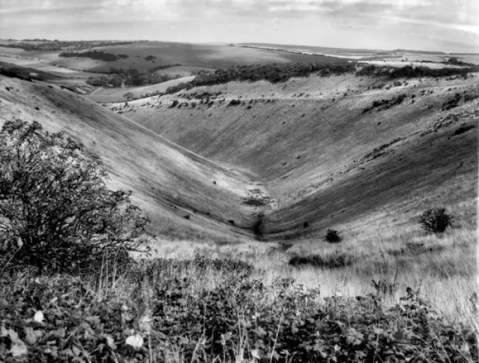 Framed Print : The Devils Dyke Framed Print : The Devils Dyke
