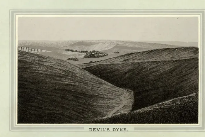 Framed Print : Devils Dyke, Brighton, Sussex Framed Print : Devils Dyke, Brighton, Sussex