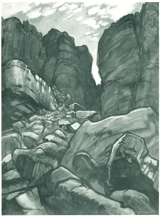 Framed Print : The Devil's Kitchen, N. Wales Framed Print : The Devil's Kitchen, N. Wales