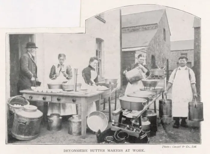 Framed Print : Devonshire Butter Makers Framed Print : Devonshire Butter Makers
