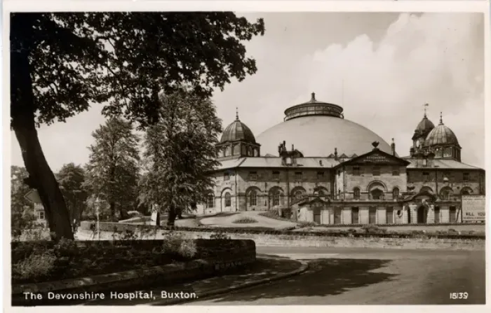 Framed Print : The Devonshire Hospital, Buxton, Derbyshire Framed Print : The Devonshire Hospital, Buxton, Derbyshire