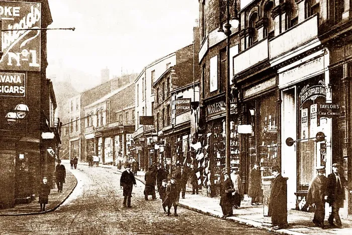 Framed Print : Dewsbury - Westgate Framed Print : Dewsbury - Westgate