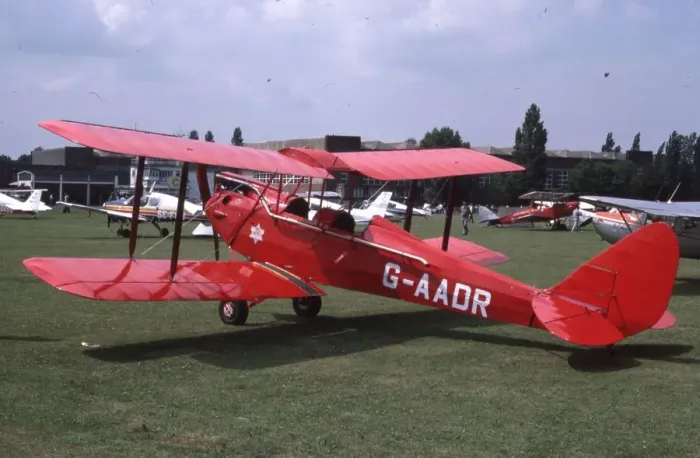 Framed Print : DH. 60G Moth - G-aDR - Cranfield Framed Print : DH. 60G Moth - G-aDR - Cranfield