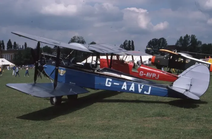 Framed Print : DH. 60G Moth - G-aVJ - Cranfield Framed Print : DH. 60G Moth - G-aVJ - Cranfield