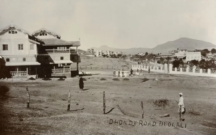Framed Print : Dhondy Road, Deolali, Nashik - an ancient holy city in the northern region of