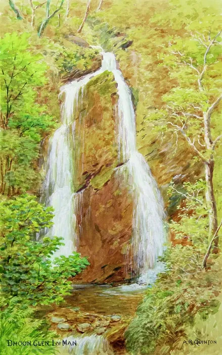 Framed Print : Dhoon Glen, Isle of Man Framed Print : Dhoon Glen, Isle of Man