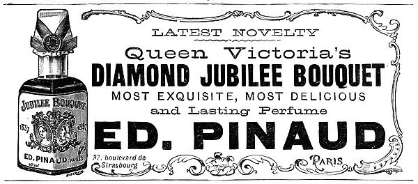 Diamond Jubilee Bouquet perfume advertisement