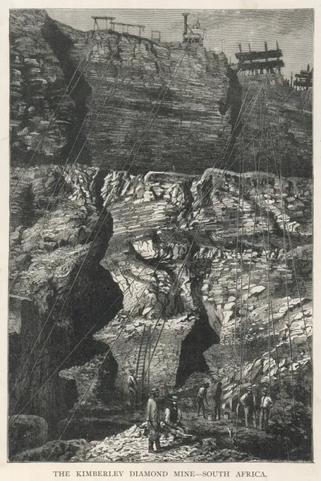 Framed Print : Diamond Mining / Kimberley Framed Print : Diamond Mining / Kimberley