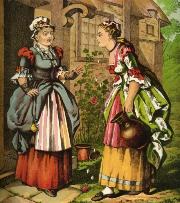 Framed Print : Diamonds & Toads by Kate Greenaway Framed Print : Diamonds & Toads by Kate Greenaway