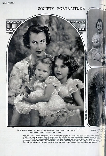 Diana Bridgeman with daughters