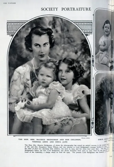 Framed Print : Diana Bridgeman with daughters Framed Print : Diana Bridgeman with daughters