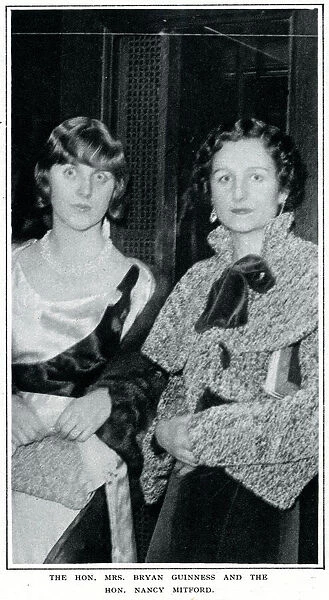 Diana and Nancy Mitford at the Midnight Ballet