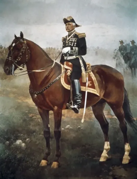 Framed Print : DIAZ, Porfirio (1830-1915). Mexican military Framed Print : DIAZ, Porfirio (1830-1915). Mexican military