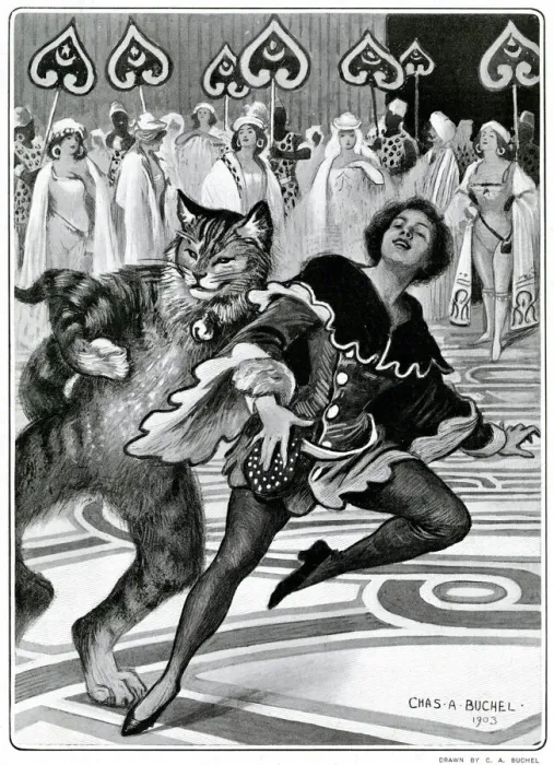 Framed Print : Dick Whittington and his cat at the London Hippodrome Framed Print : Dick Whittington and his cat at the London Hippodrome