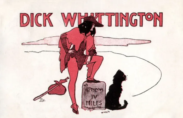 Framed Print : Dick Whittington, a pantomime Framed Print : Dick Whittington, a pantomime