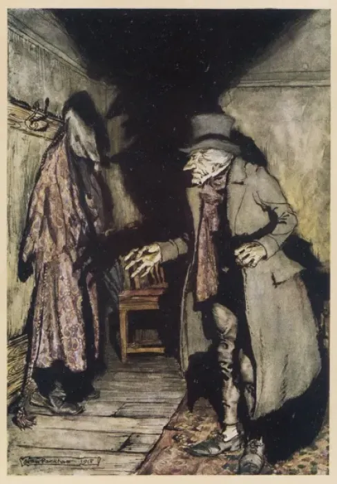 Framed Print : Dickens / Christmas Carol Framed Print : Dickens / Christmas Carol