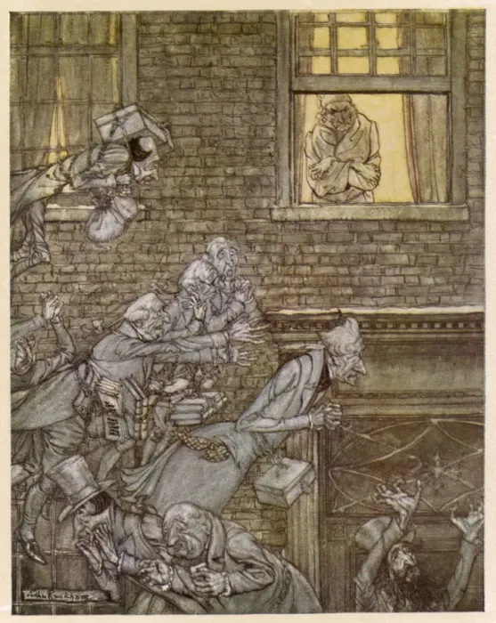 Framed Print : Dickens / Christmas Carol Framed Print : Dickens / Christmas Carol