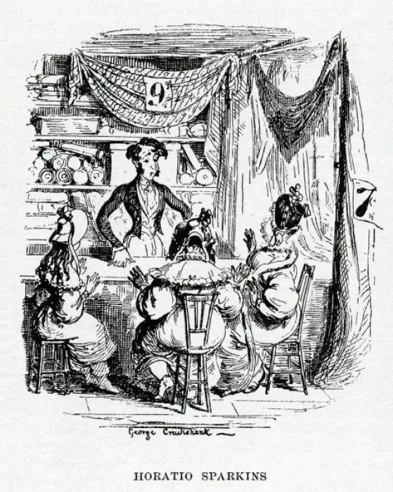 Framed Print : Dickens / Sketches by Boz Framed Print : Dickens / Sketches by Boz