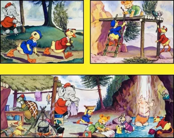 Framed Print : Dicky and Dolly Framed Print : Dicky and Dolly