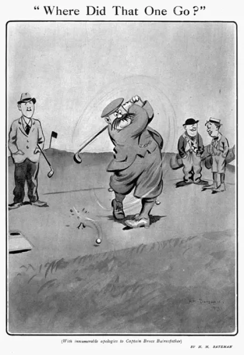 Framed Print : Where Did That One Go by H. M. Bateman Framed Print : Where Did That One Go by H. M. Bateman
