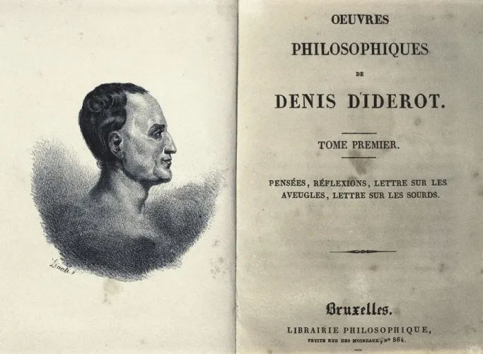 Framed Print : DIDEROT, Denis (1713-1784). French erudite writer Framed Print : DIDEROT, Denis (1713-1784). French erudite writer