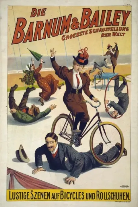 Framed Print : Die Barnum & Bailey Groesste Schaustellung der Welt - Lustig Framed Print : Die Barnum & Bailey Groesste Schaustellung der Welt - Lustig