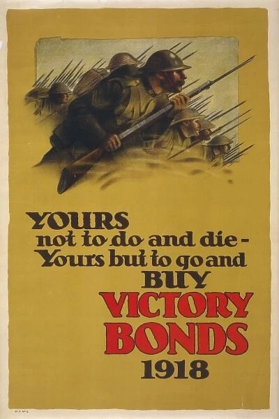 Yours not to do and die - yours but to go and buy Victory Bo
