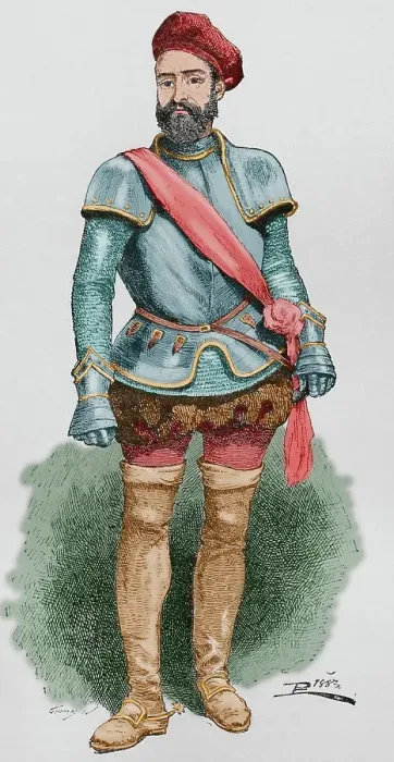 Framed Print : Diego Garcia de Paredes (1466-1534). Spanish soldier Framed Print : Diego Garcia de Paredes (1466-1534). Spanish soldier