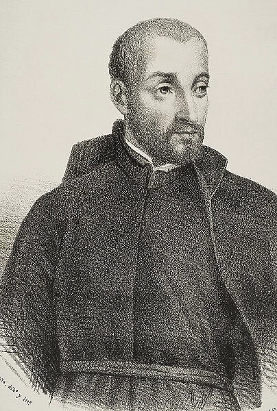Diego Laynez (1512-1565). Spanish Jesuit priest