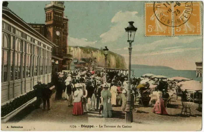 Framed Print : Dieppe / Casino Terrace Framed Print : Dieppe / Casino Terrace